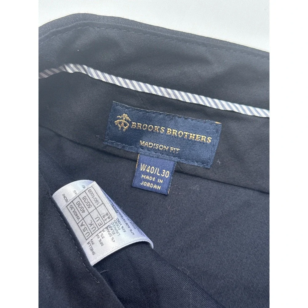 Brooks Brothers Explorer Madison Fit 2-Piece Suit Grey Wool Blend 46R W40 L30